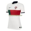 Original Fußballtrikot Portugal Auswärtstrikot WM 2022 Für Damen